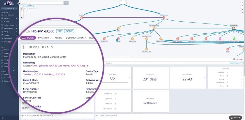 Auvik Device Mapping
