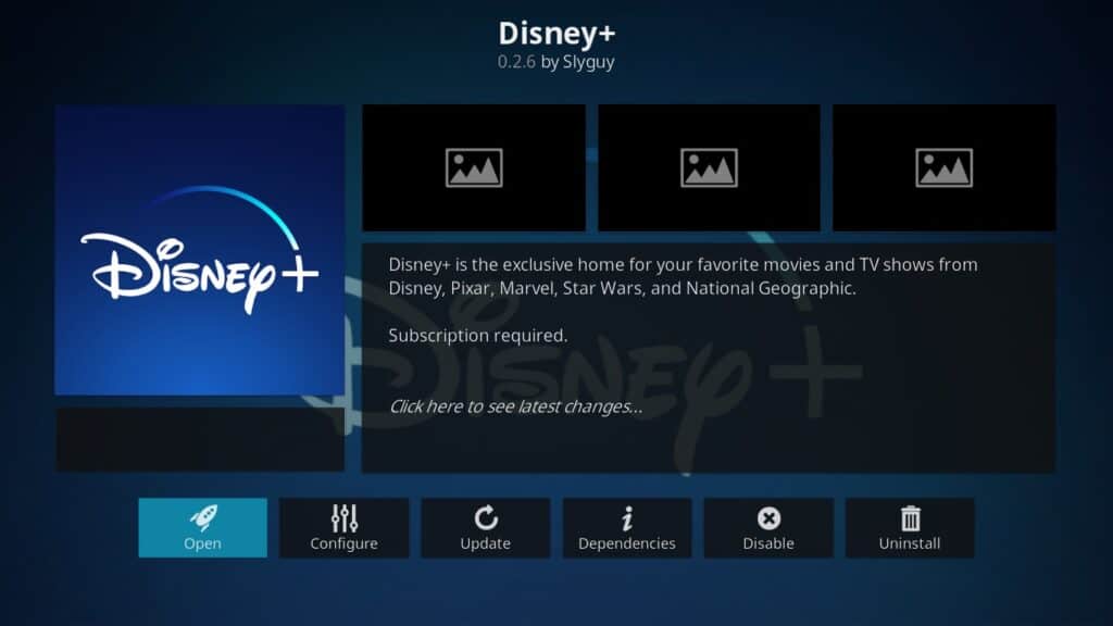 disney+ kodi addon