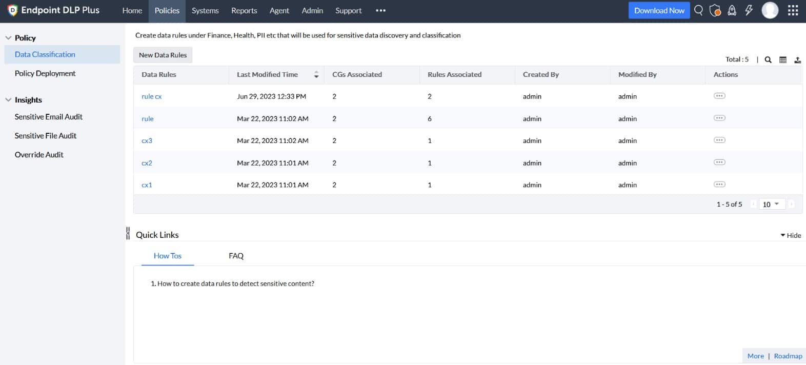 ManageEngine Endpoint DLP Plus