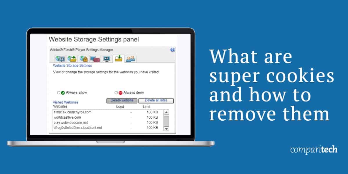 What are super cookies and how to remove them