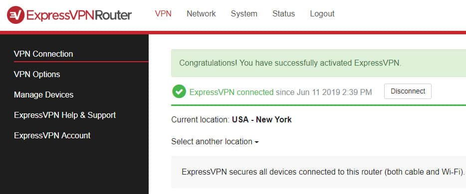 ExpressVPN-Router