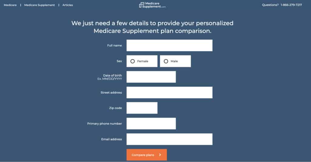 medicaresupplement form