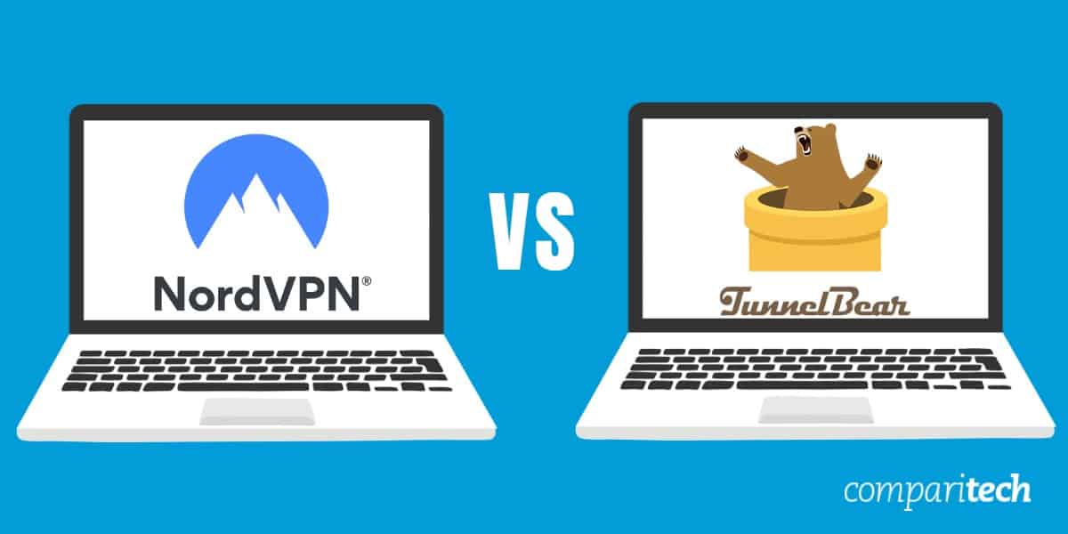 NordVPN vs Tunnelbear