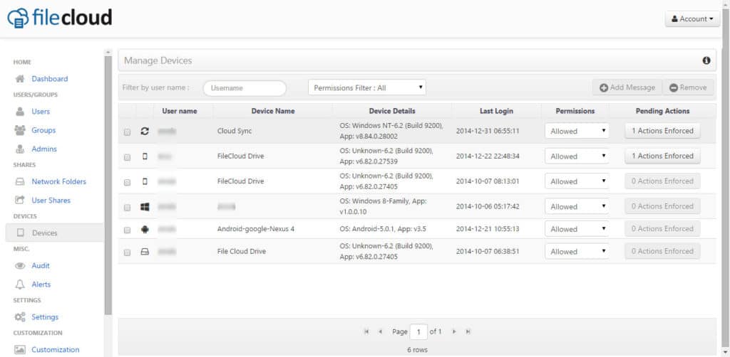 filecloud screenshot