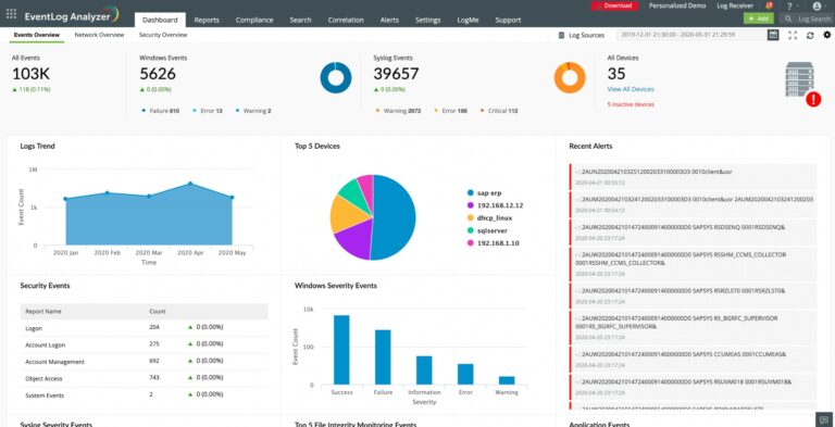 ManageEngine EventLog Analyzer
