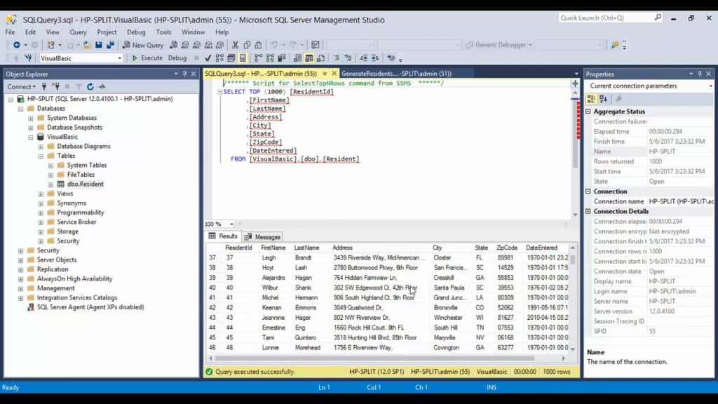 microsoft sql server management studio