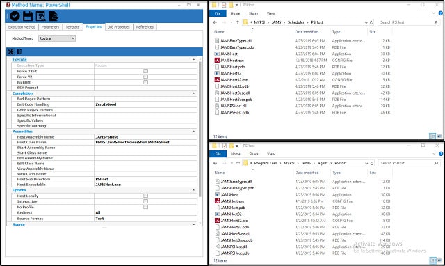 JAMS Enterprise Job Scheduler dashboard