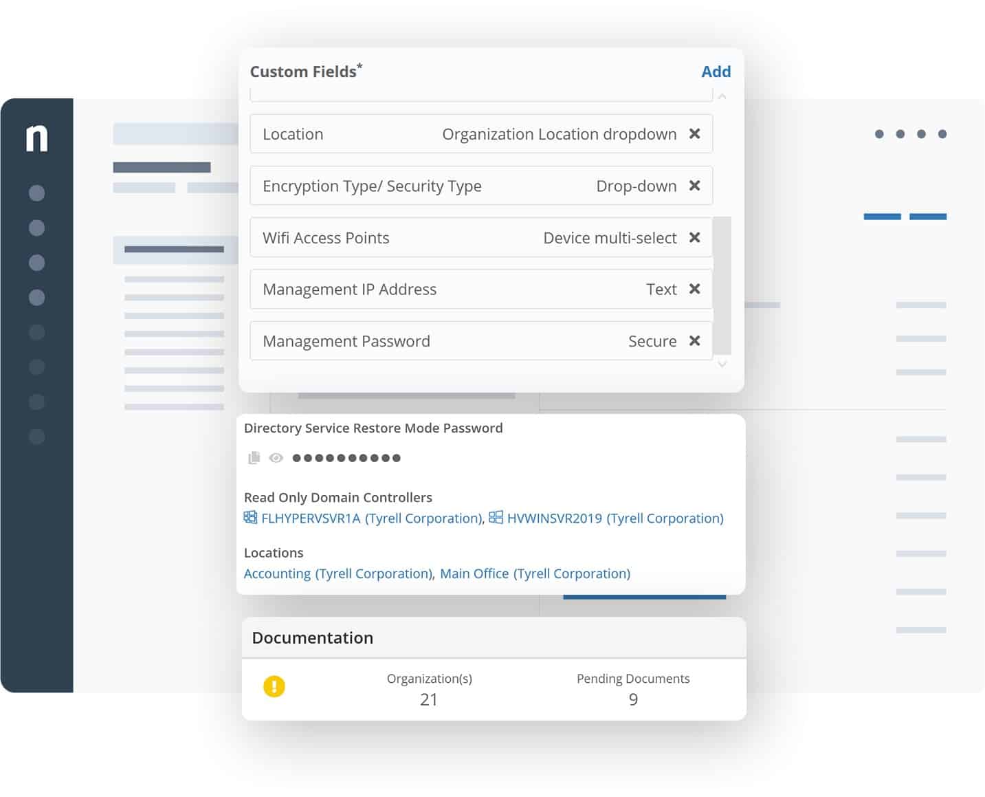 NinjaOne Documentation Solution