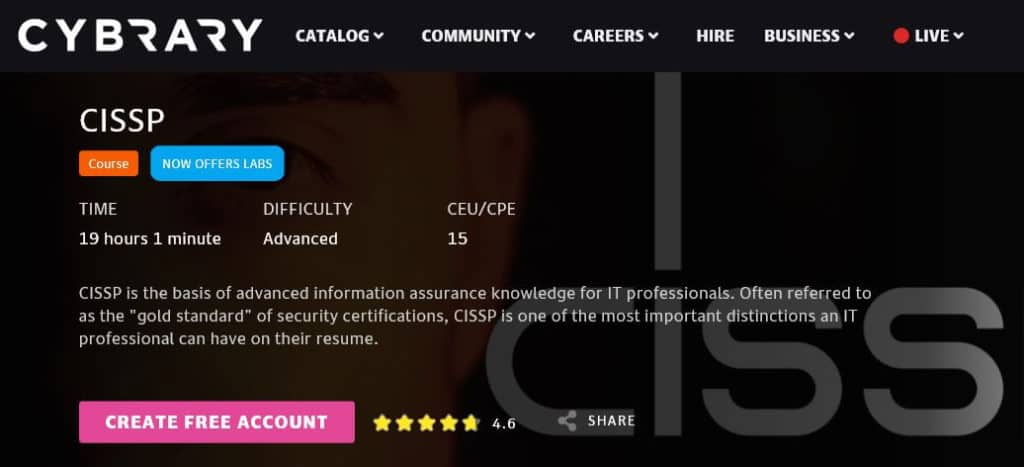 Cybrary: CISSP