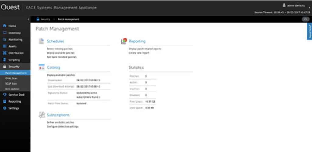 KACE Systems Management Appliance 