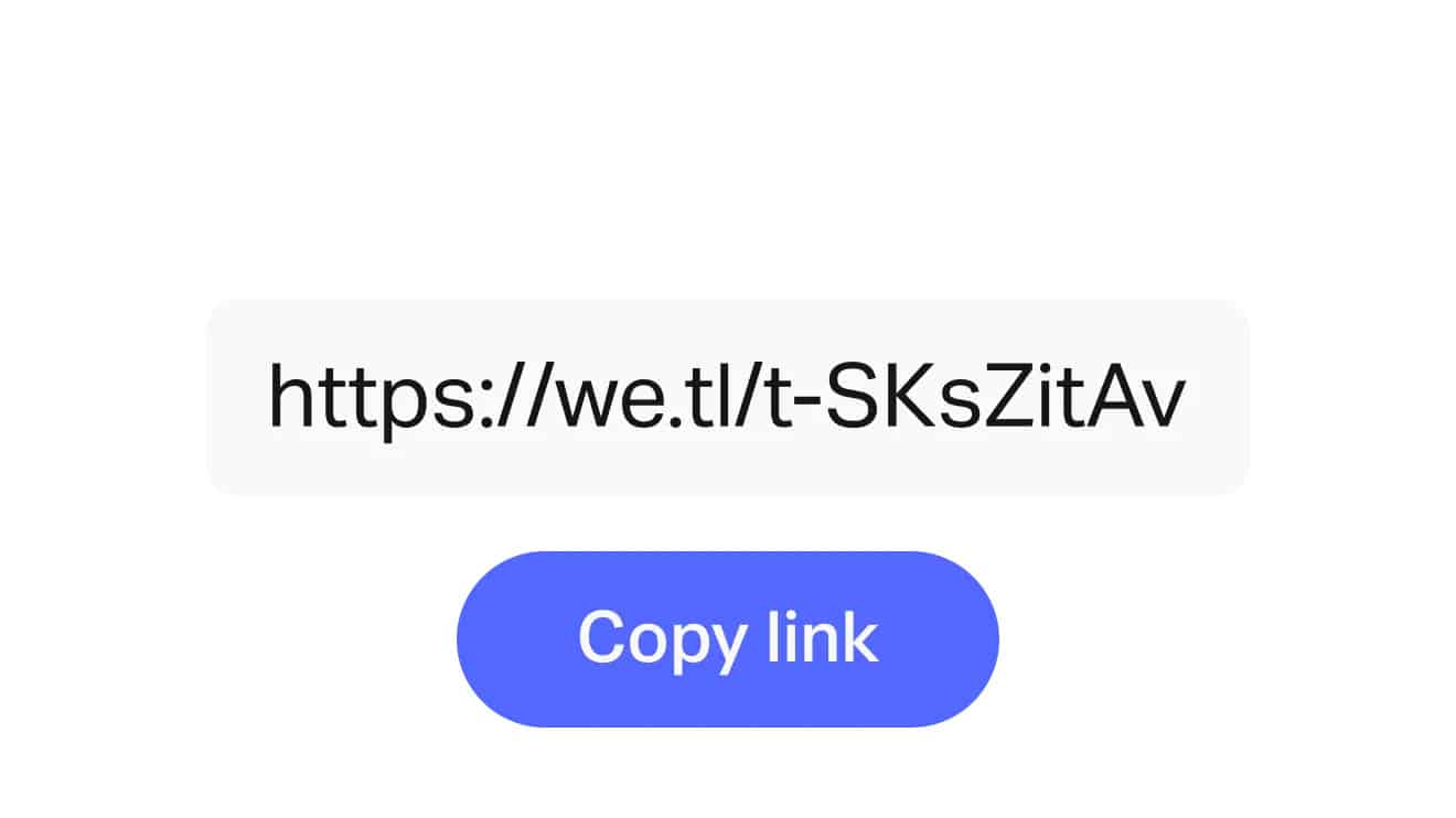 Files don't need to be moved, recipients can be invited to view a file in its existing location
