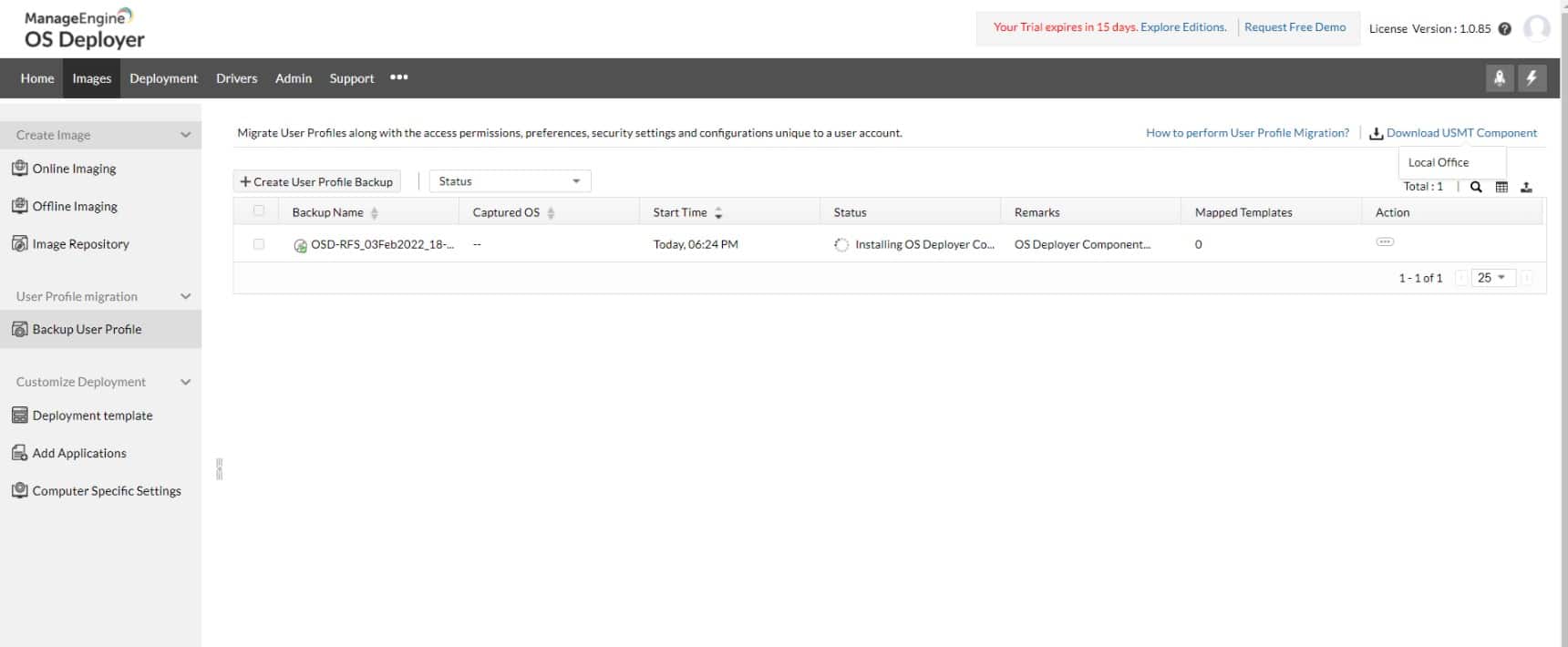 ManageEngine OS Deployer