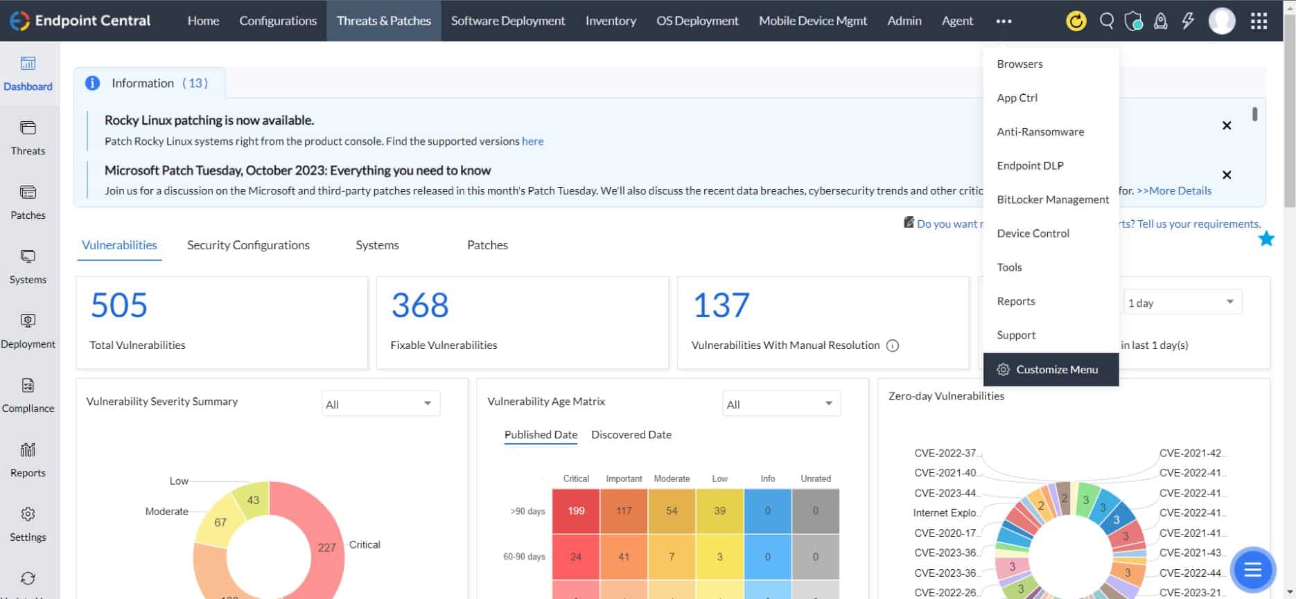 ManageEngine Endpoint Central PC Manangement