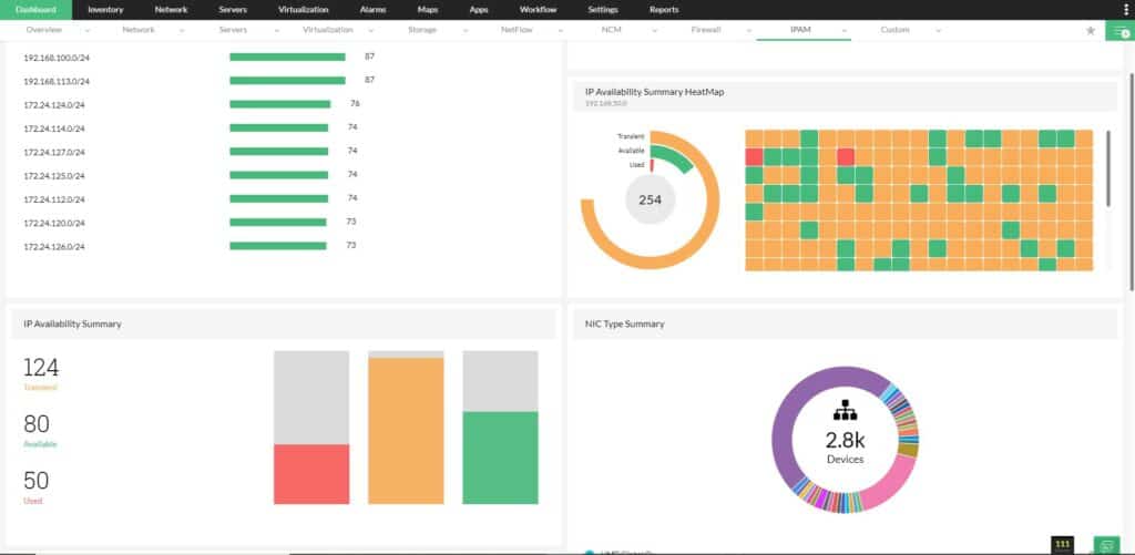 ManageEngine OpManager IPAM