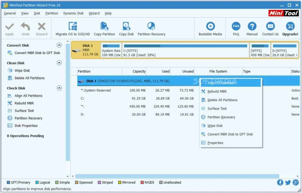 MiniTool Partition Wizard