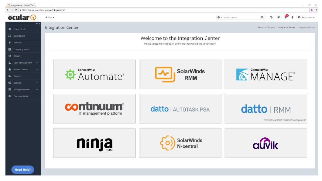 Passportal Network Integration