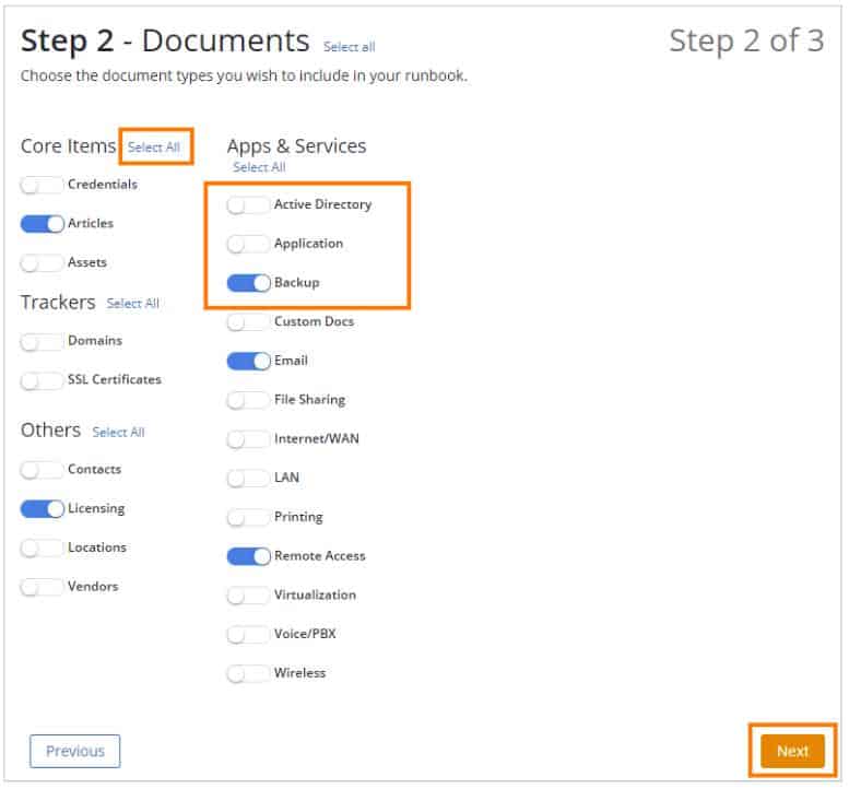 Passportal Runbooks Customization