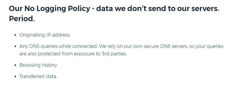 HideMyAss's new privacy policy.