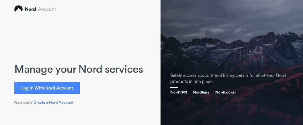 Nord Account login.