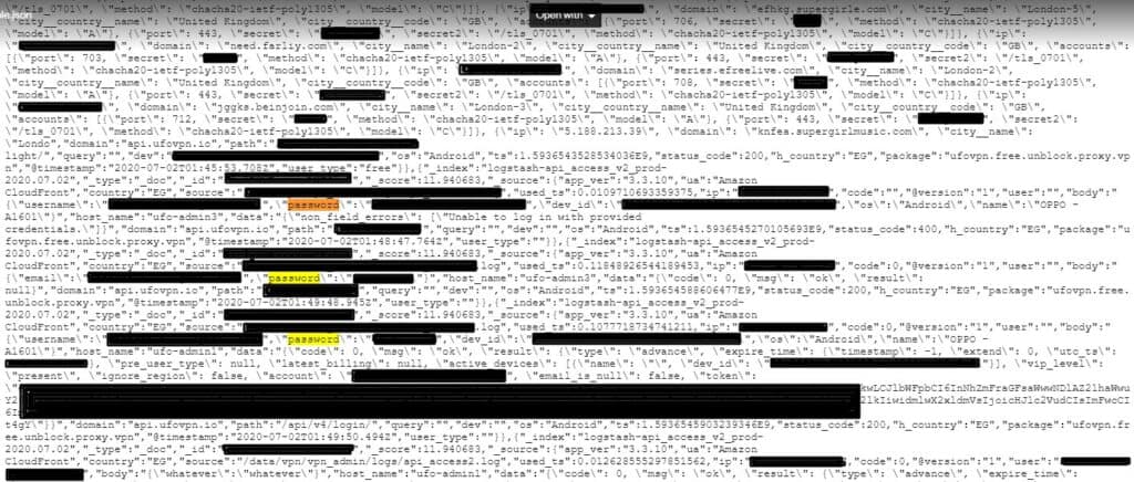 ufo vpn exposure