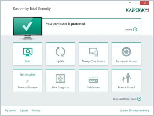 Kaspersky lab - Total security