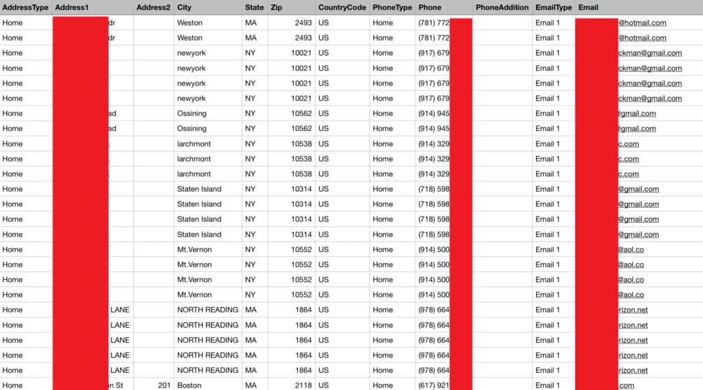 town sports data