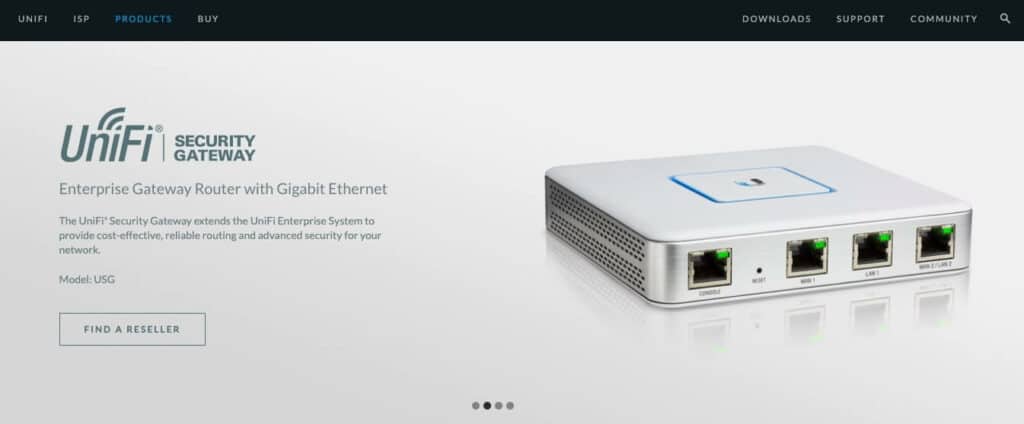 An Ubiquiti USG.