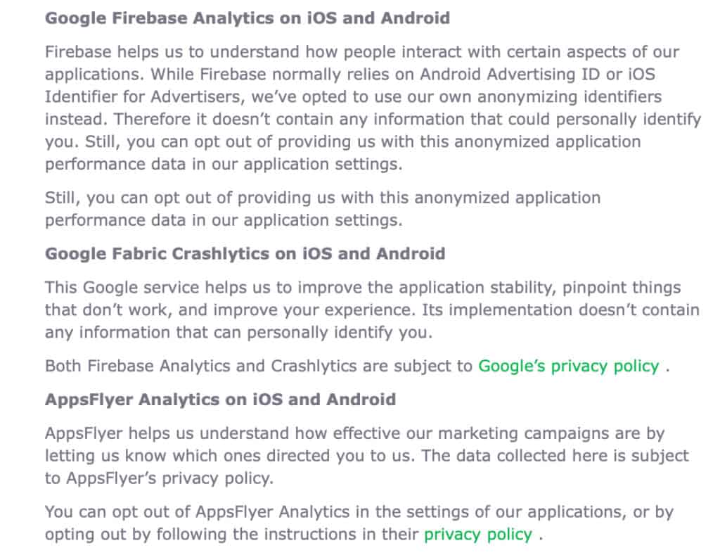 AVG - Third-Party Trackers