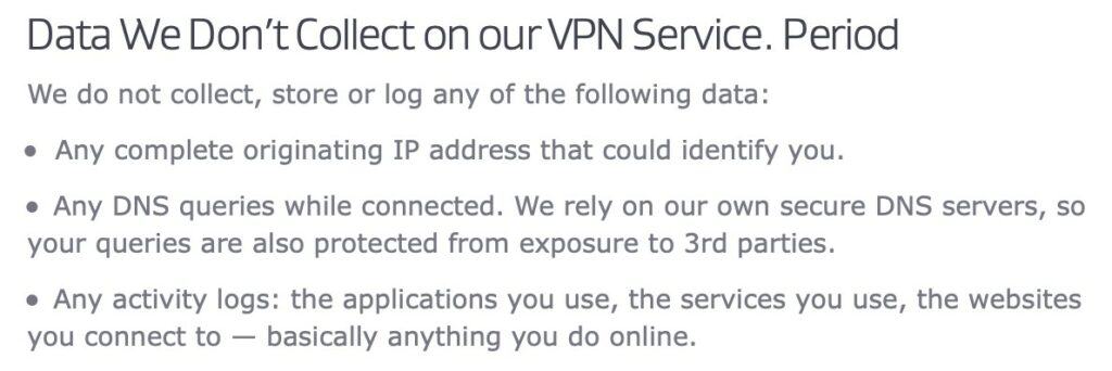 AVG - Privacy Policy - No Collection