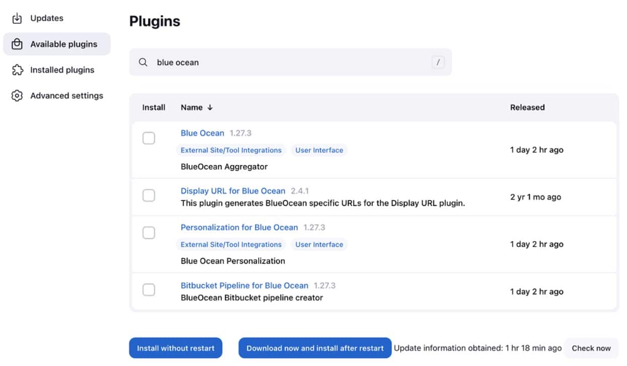 Jenkins software deployment