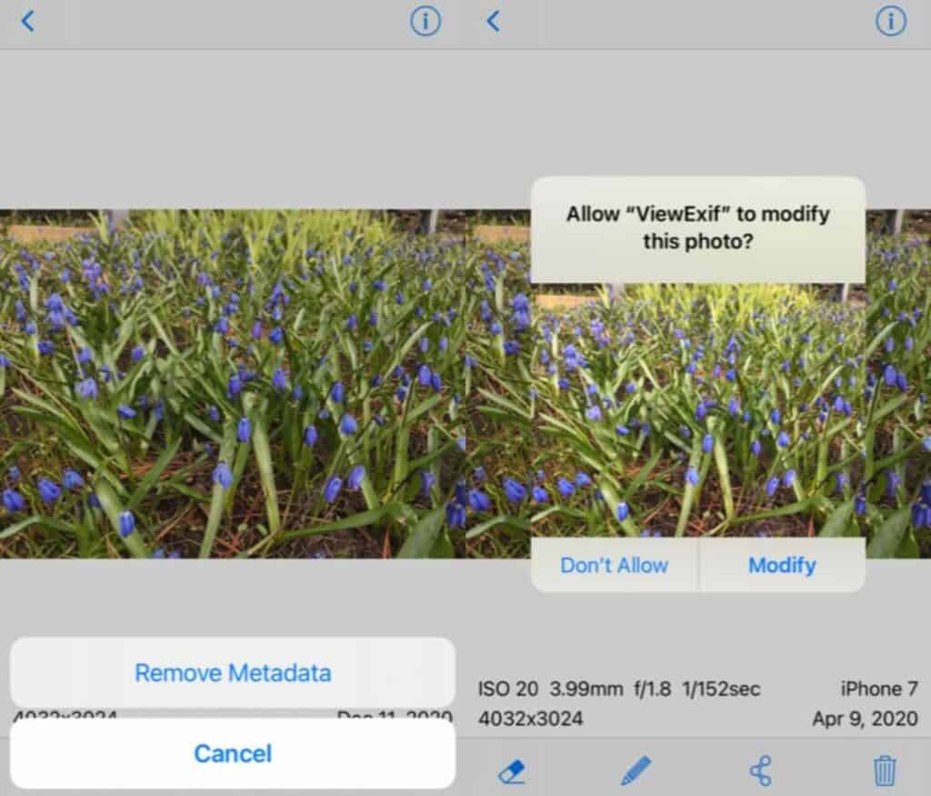  ViewExif interface.