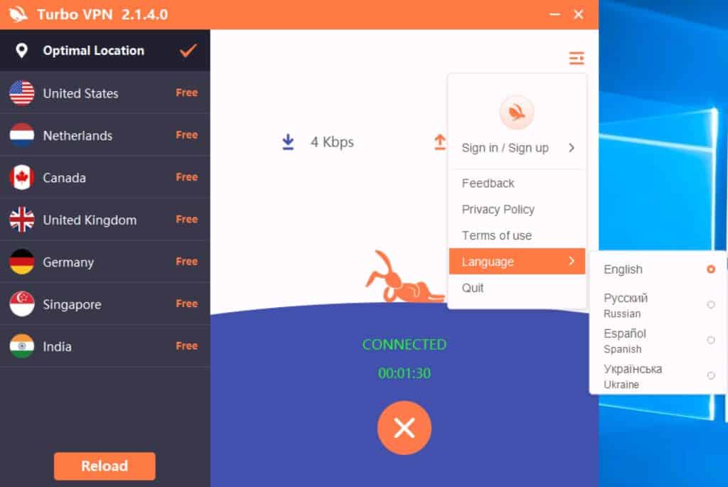 TurboVPN - App