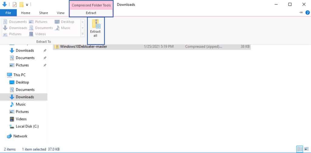 Bloatware - Extract All