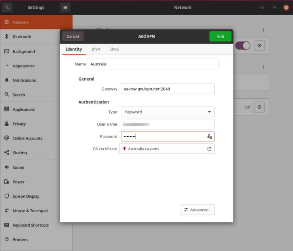 Ubuntu - Username and Password