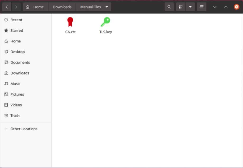 Ubuntu - Manual - Files
