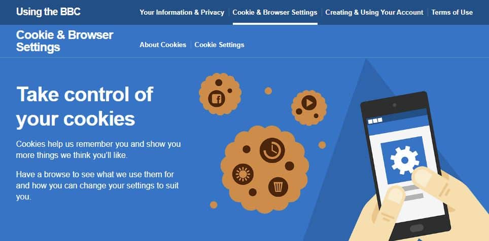 BBC cookie policy.