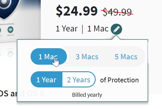 Intego Pricing