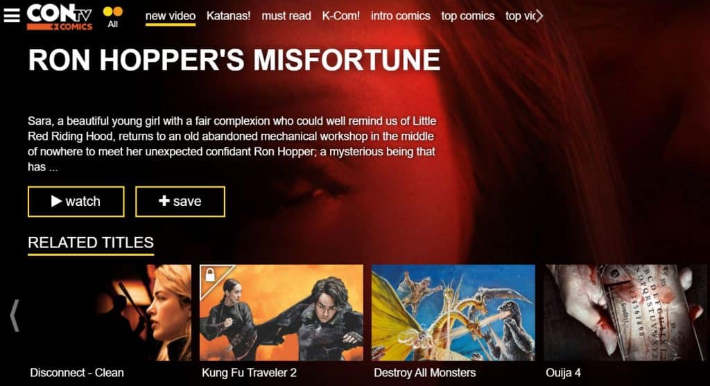 CONtv free tv streaming