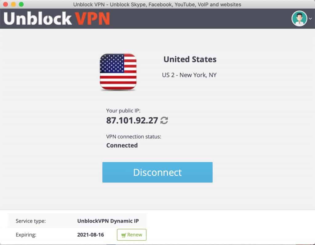 UnblockVPN - macOS client