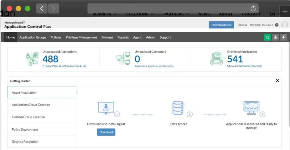 ManageEngine Application Control Plus