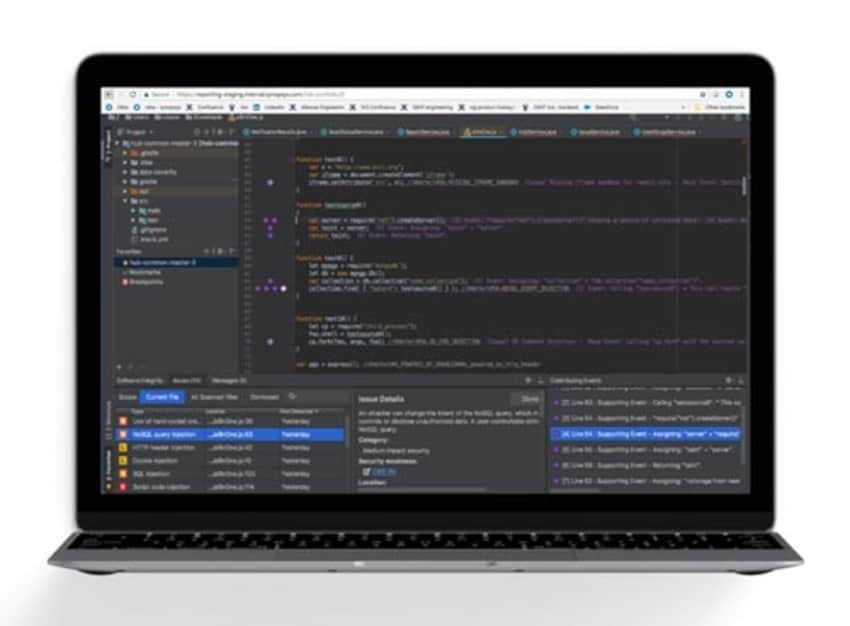 Synopsis Coverity dashboard