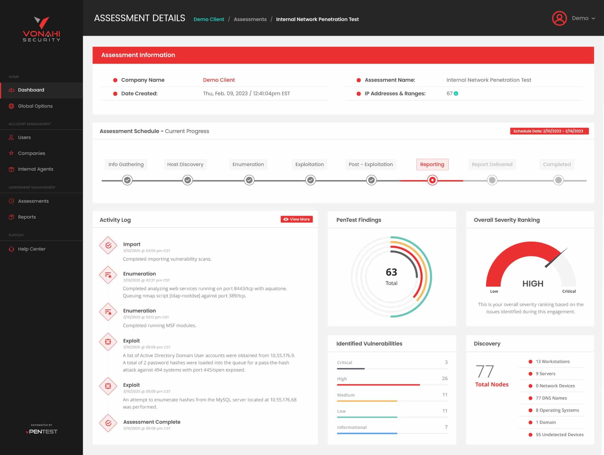 Vonahi Security vPenTest