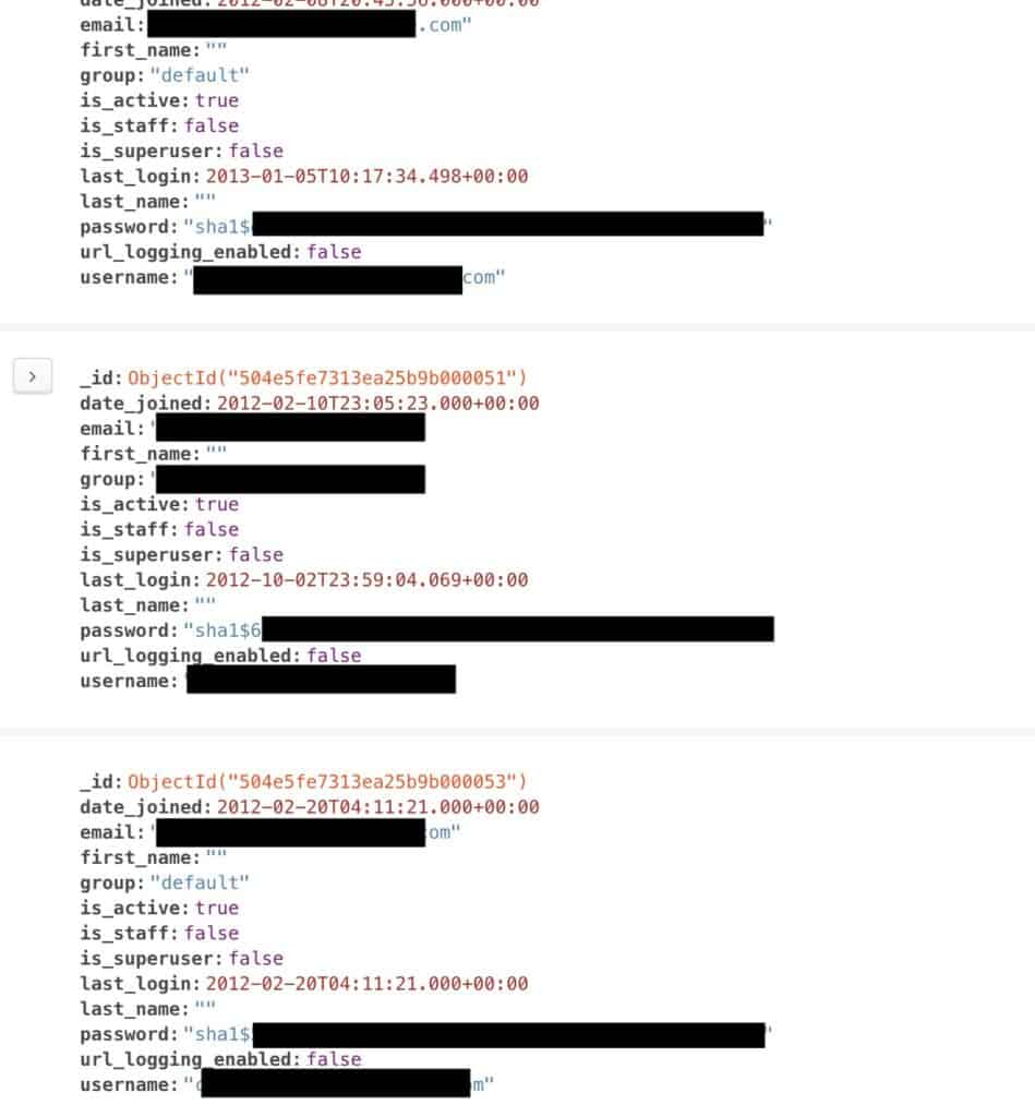 actmobile data exposure