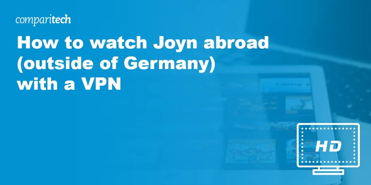watch Joyn abroad outside of Germany