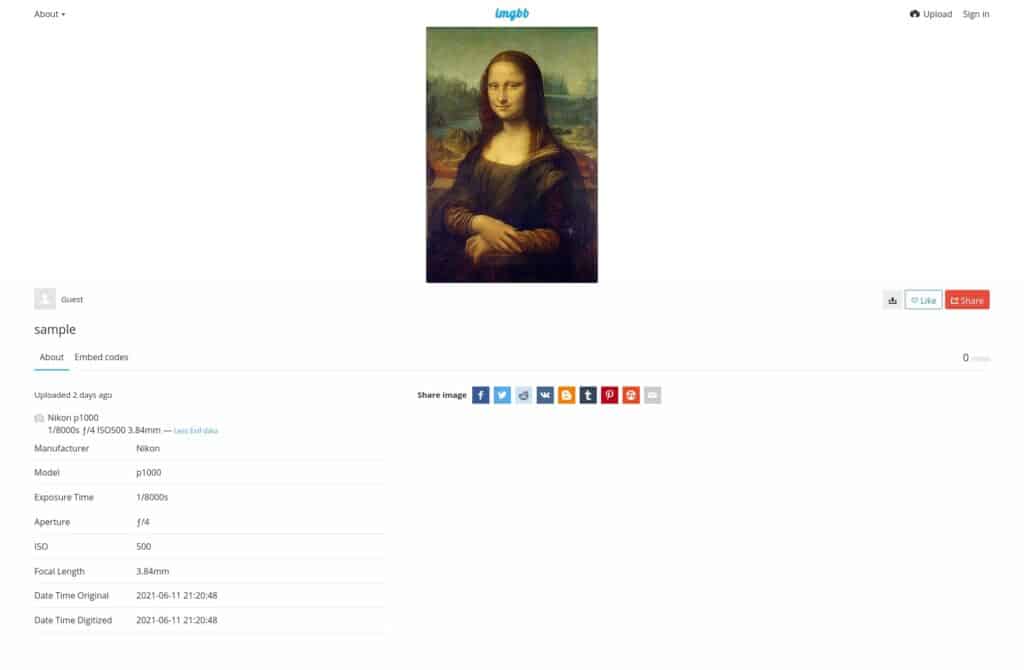 imgbb metadata