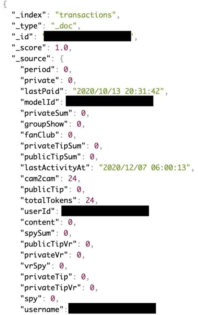 stripchat transactions