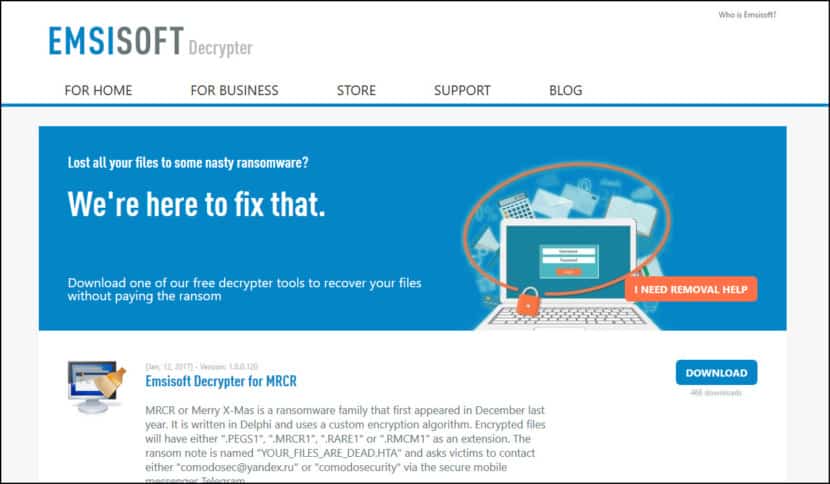 Emsisoft Ransomware Decryption Tools