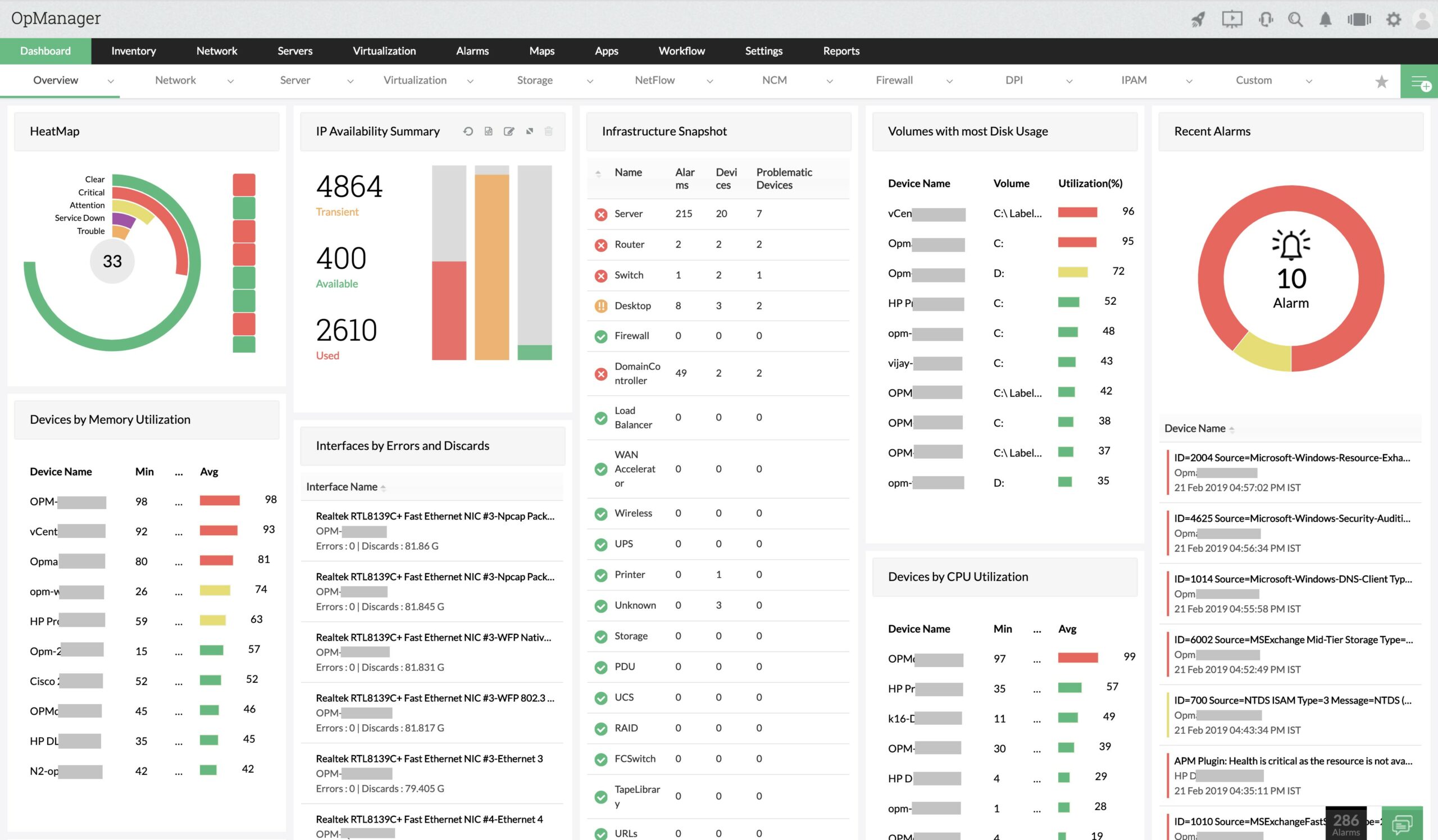 ManageEngine OpManager