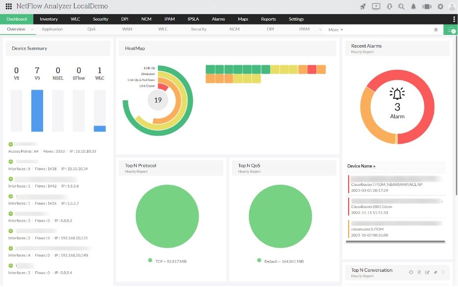 ManageEngine NetFlow Analyzer