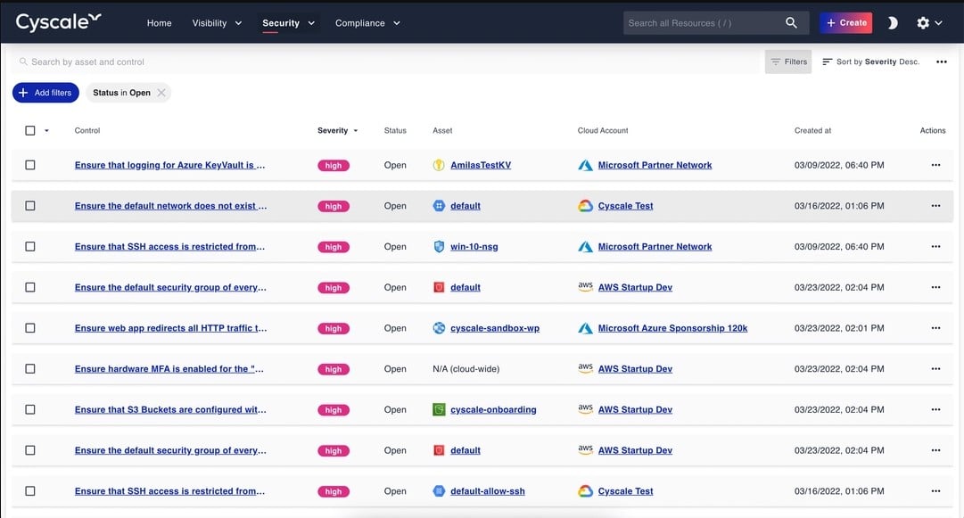 Cyscale Cloud Security